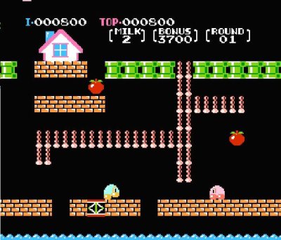 ナッツ&ミルク ファミコンソフト カセットのみ (端子清掃済) 中古
