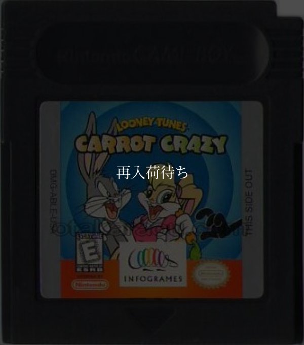 LOONEY TUNES : CARROT CRAZY ゲームボーイカラー海外版 / 海外版 端子清掃済み 動作確認済み / LOONEY TUNES : CARROT CRAZY Game Boy Color (Overseas Version) Tested & Working