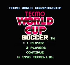 ファミコンソフト 名作 テクモ ワールドカップサッカー