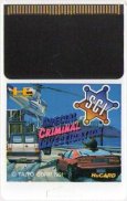 PC-engine card S.C.I.(SPECIAL CRIMINAL INVESTIGATION)