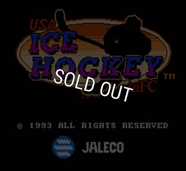 ファミコンソフト販売 USA アイスホッケー