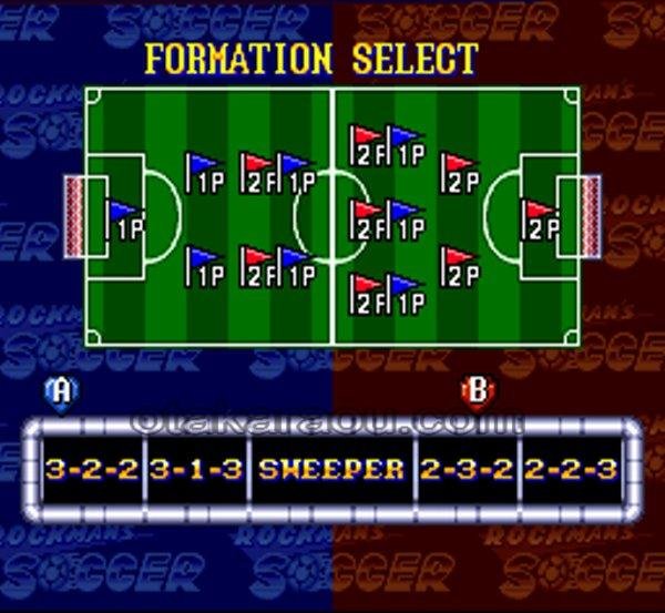 スーパーファミコンソフト電池交換ロックマンズサッカー