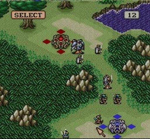 樹帝戦紀 スーパーファミコンソフト / 起動確認済み プレイ画面 / Jutei Senki Super Famicom Game Gameplay Screenshot