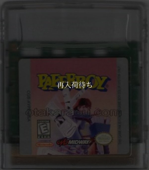 PAPERBOY（ペーパーボーイ） ゲームボーイカラー海外版 / 海外版 端子清掃済み 動作確認済み / PAPERBOY Game Boy Color (Overseas Version) Tested & Working