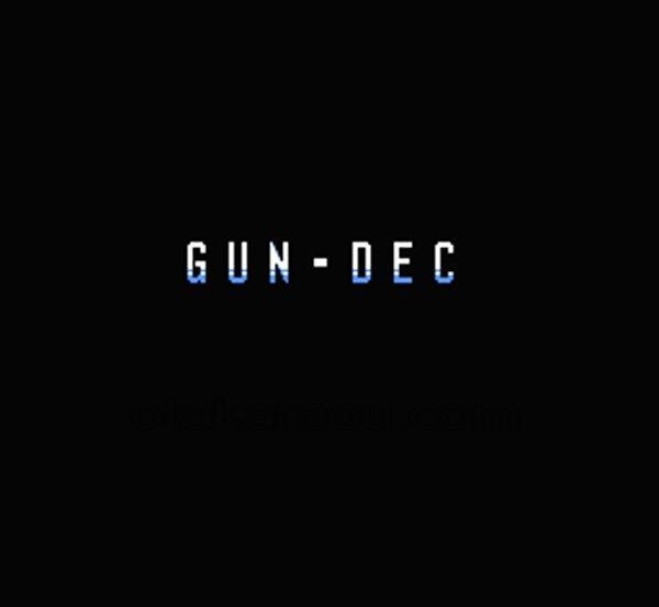 ガン デック ファミコンソフト / 起動確認済み プレイ画面 / Vice: Project Doom (Gun-Dec) Famicom Game Gameplay Screenshot