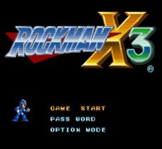 SFC ROM ロックマンX3