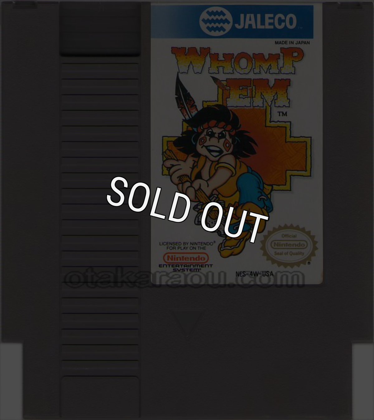 NESソフト 販売 WHOMP 'EM(西遊記ワールド2 天上界の魔神)