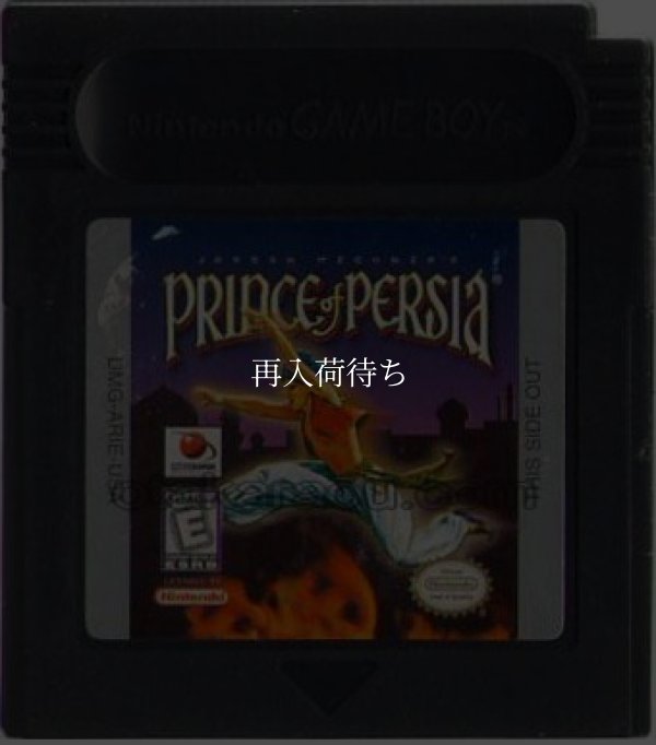 PRINCE of PERSIA（プリンスオブペルシャ） ゲームボーイカラー海外版 / 海外版 端子清掃済み 動作確認済み / PRINCE of PERSIA Game Boy Color (Overseas Version) Tested & Working