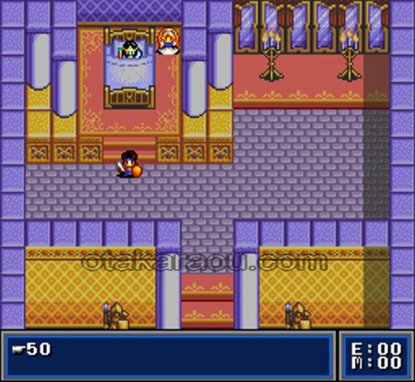 ファーストクィーン スーパーファミコンソフト / 起動確認済み プレイ画面 / First Queen Super Famicom Game Gameplay Screenshot
