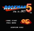 ファミコンソフト販売 ロックマン5