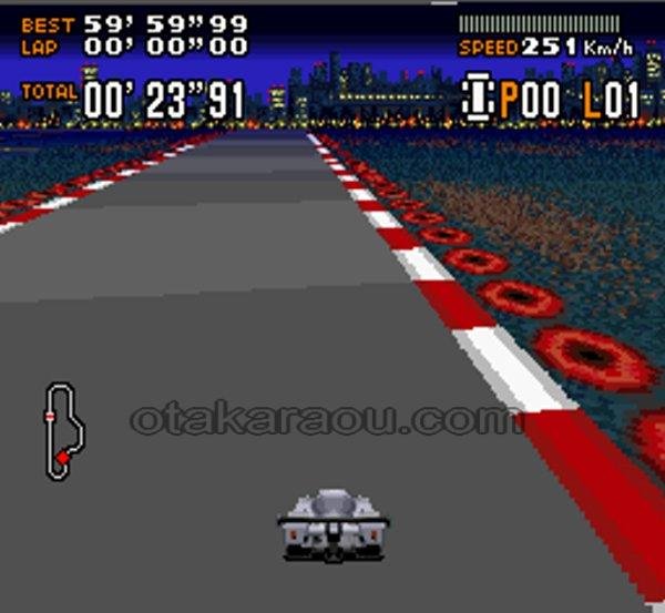 エキゾースト・ヒートII スーパーファミコンソフト / 起動確認済み プレイ画面 / F1 ROC II: Race of Champions Super Famicom Game Gameplay Screenshot