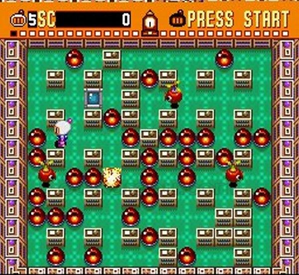 スーファミソフト スーパーボンバーマン