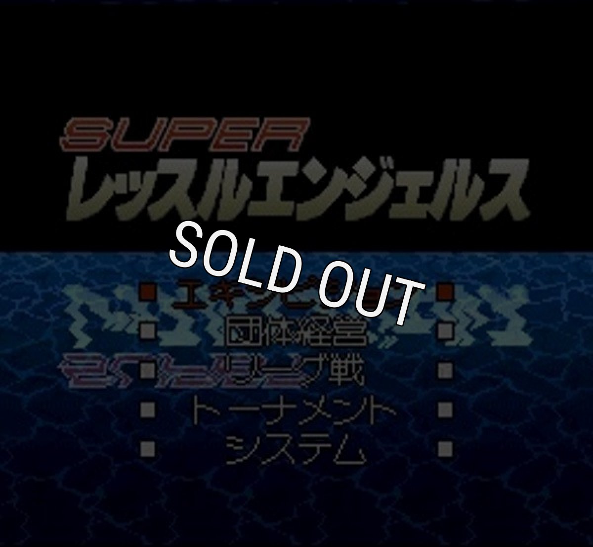 スーパーファミコンソフト画像 スーパーレッスルエンジェルス