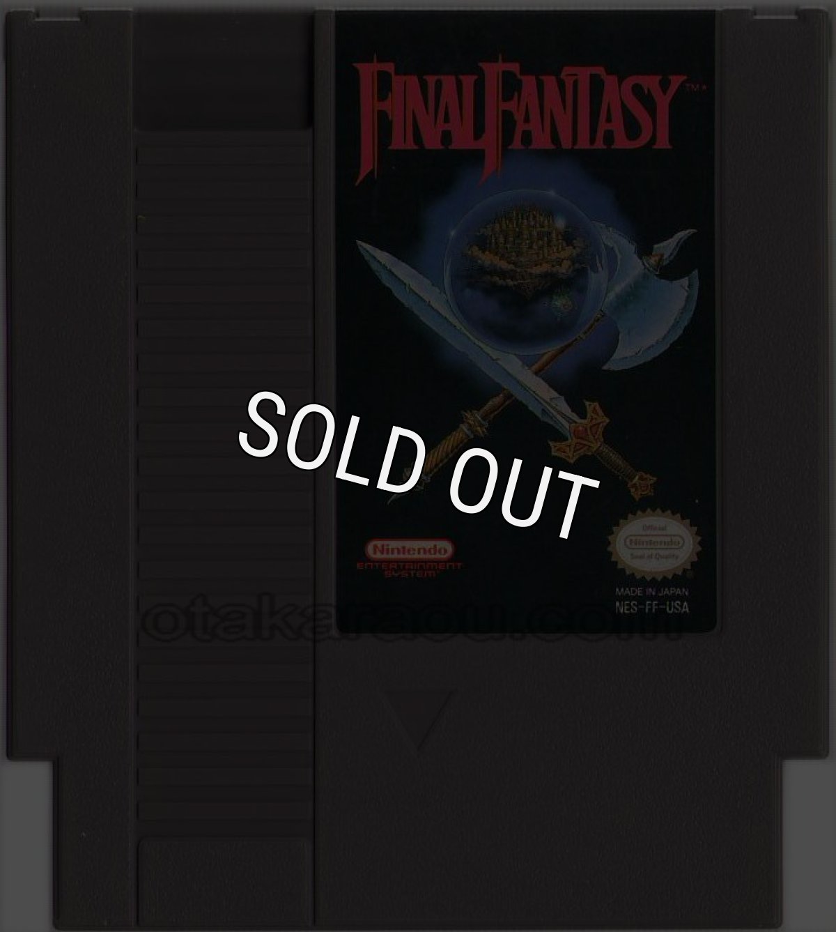 NESソフト 販売 FINAL FANTASY(ファイナルファンタジー)