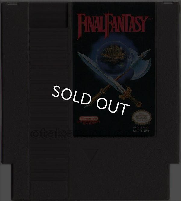 NESソフト 販売 FINAL FANTASY(ファイナルファンタジー)