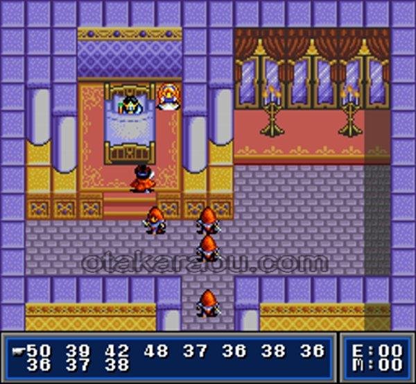 ファーストクィーン スーパーファミコンソフト / 起動確認済み プレイ画面 / First Queen Super Famicom Game Gameplay Screenshot