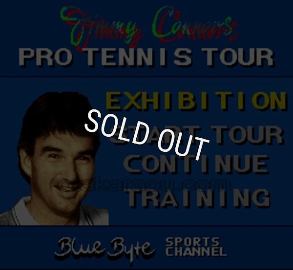 スーファミソフト ジミーコナーズのプロテニスツアー