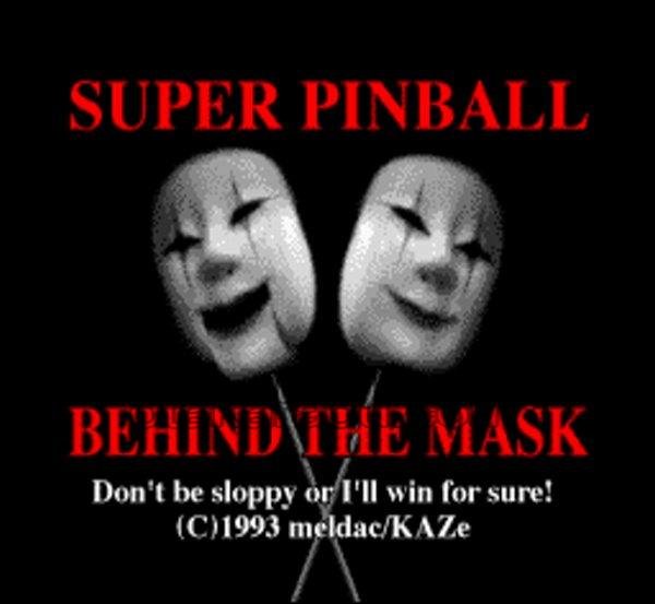 スーパーファミコンソフト画像 スーパーピンボール ビハインド ザ マスク