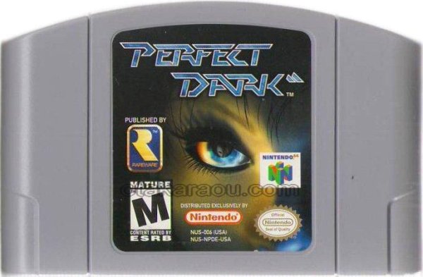 海外64ソフト 名作 PERFECT DARK(パーフェクトダーク)