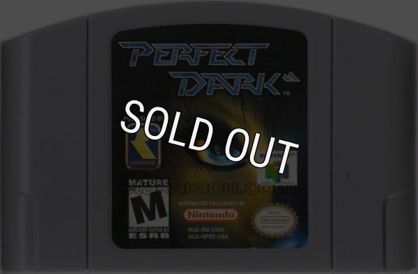 海外64ソフト 名作 PERFECT DARK(パーフェクトダーク)