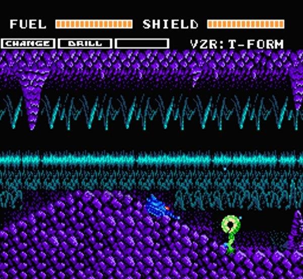 【ファミコン画像】地底戦空 バゾルダー