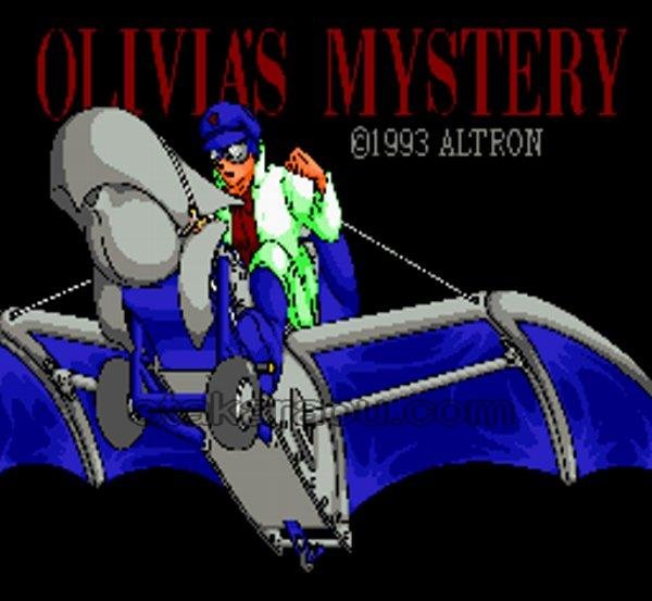 オリビアのミステリー スーパーファミコンソフト / 起動確認済み プレイ画面 / Olivia's Mystery Super Famicom Game Gameplay Screenshot
