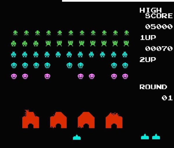 famicom game image スペースインベーダー