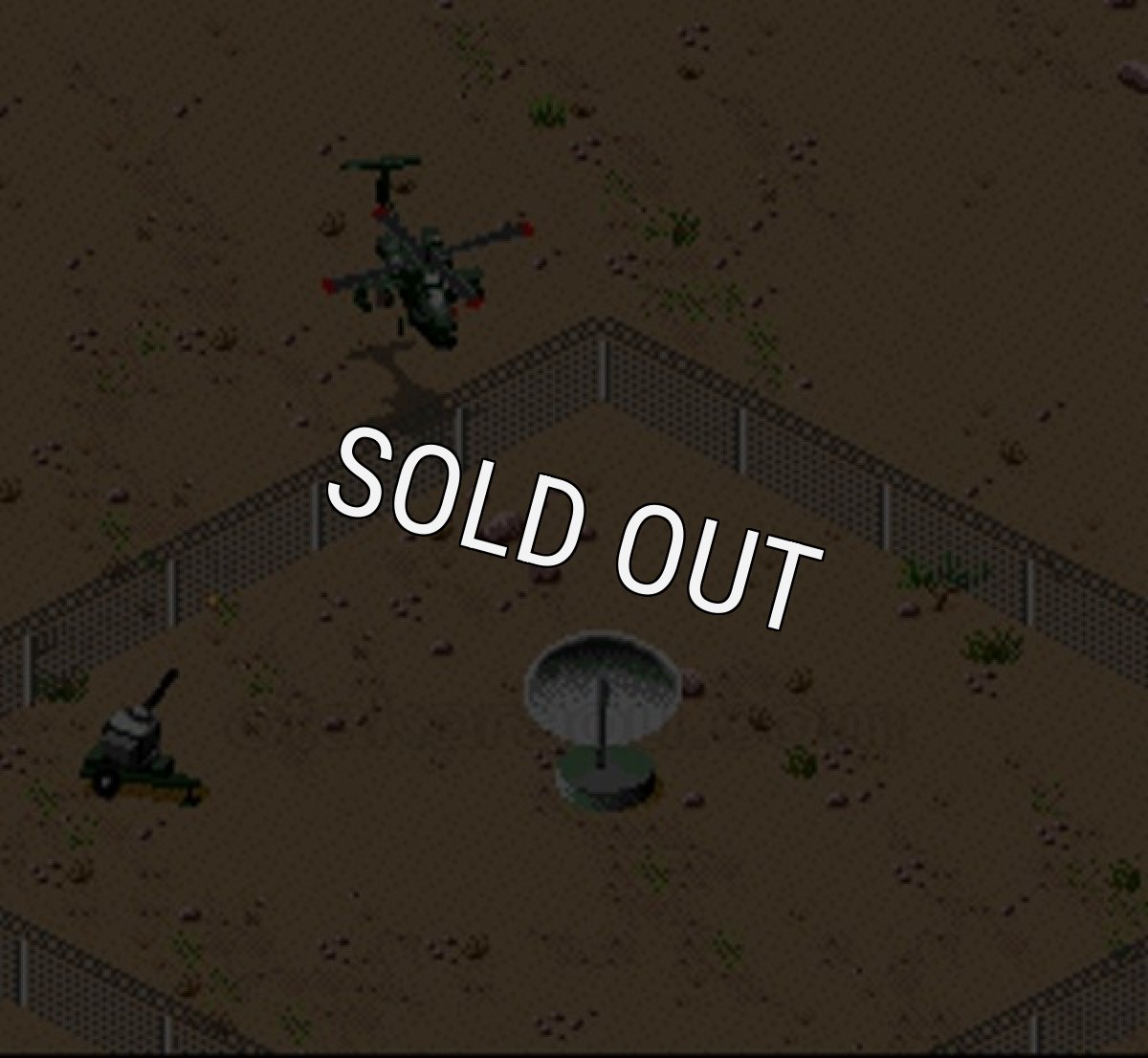 スーファミソフト名作 デザートストライク 湾岸作戦