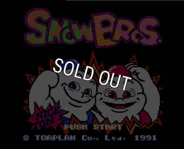 ファミコン 名作 スノーブラザース