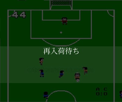 パワーサッカー ファミコンソフト カセットのみ (端子清掃済) 中古