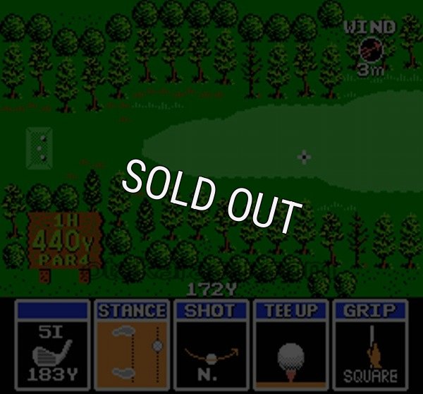 ゴルフグランドスラム【ファミコン画像】