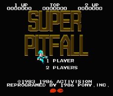 ファミコン 名作 スーパーピットフォール