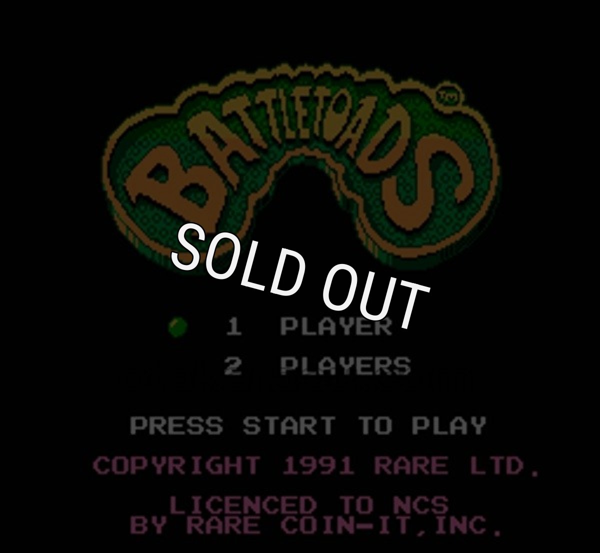 ファミコンソフト画像 バトルトード