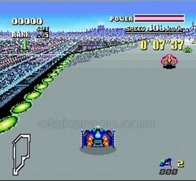 エフゼロ (F-ZERO) スーパーファミコンソフト / 起動確認済み プレイ画面 / F-Zero Super Famicom Game Gameplay Screenshot