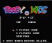 ブービーキッズ ファミコンソフト / 起動確認済み プレイ画面 / Booby Kids Famicom Game Gameplay Screenshot