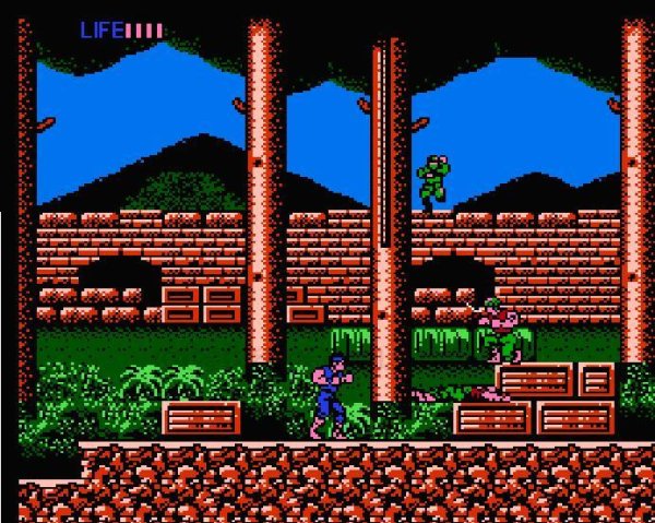 クロスファイヤー ファミコンソフト / 起動確認済み プレイ画面 / Cross Fire Famicom Game Gameplay Screenshot