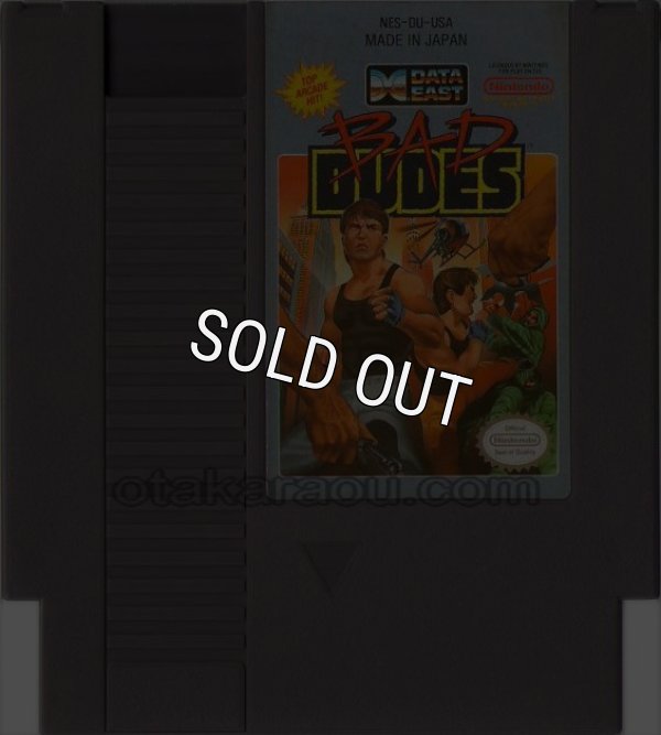 NESソフト 販売 BAD DUDES