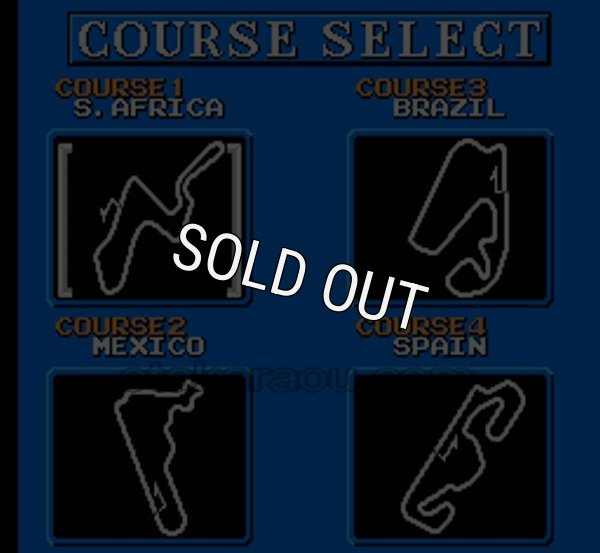 F-1センセーション(エフワンセンセーション)【ファミコン画像】