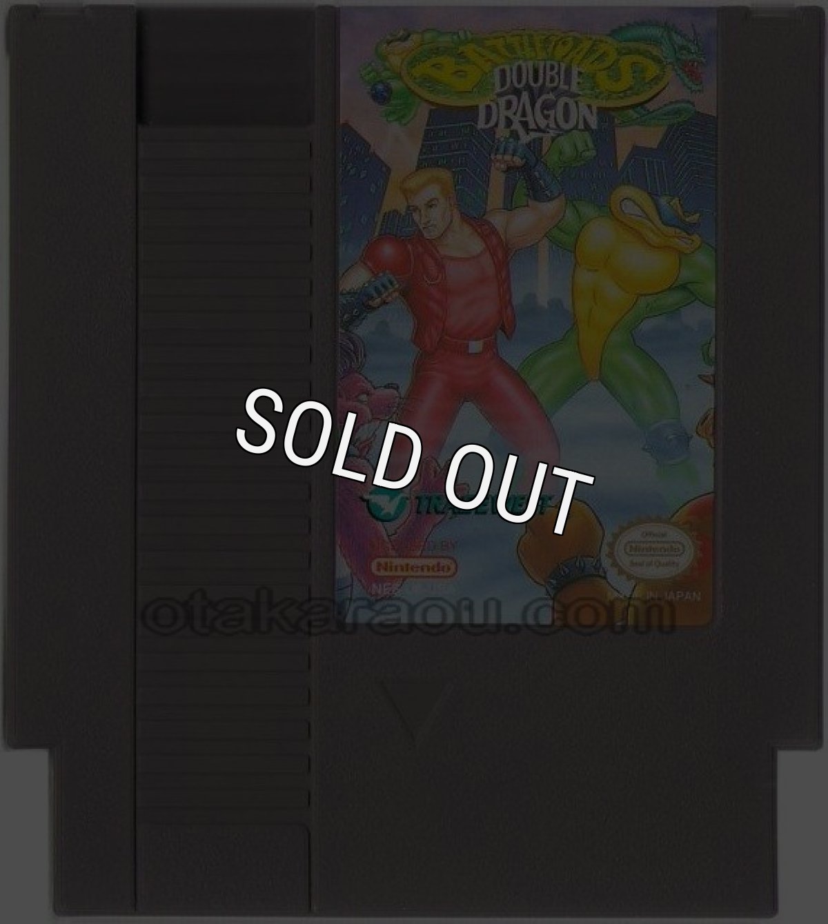 NESソフト 販売 BATTLETOADS&DOUBLE DRAGON(バトルトード&ダブルドラゴン)