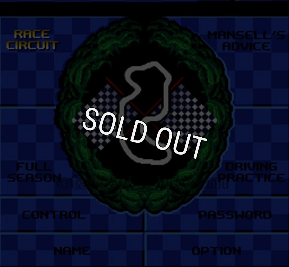 レトロゲーム ナイジェル・マンセル Ｆ１チャレンジ