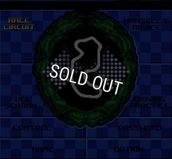 レトロゲーム ナイジェル・マンセル Ｆ１チャレンジ