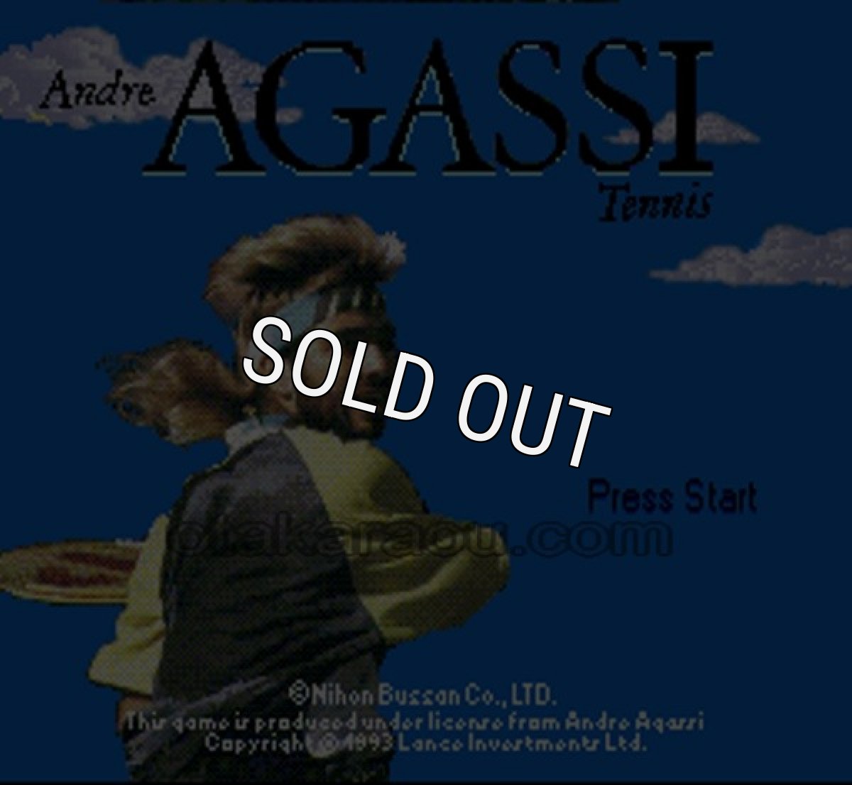 スーパーファミコンソフト アンドレ・アガシ・テニス