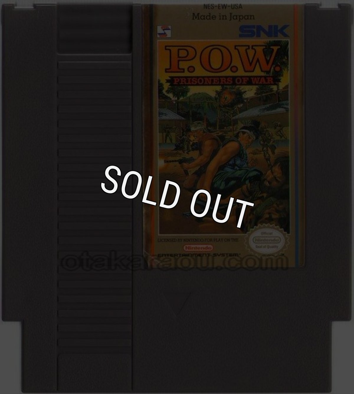 NESソフト 販売 P.O.W : PRISONERS OF WAR