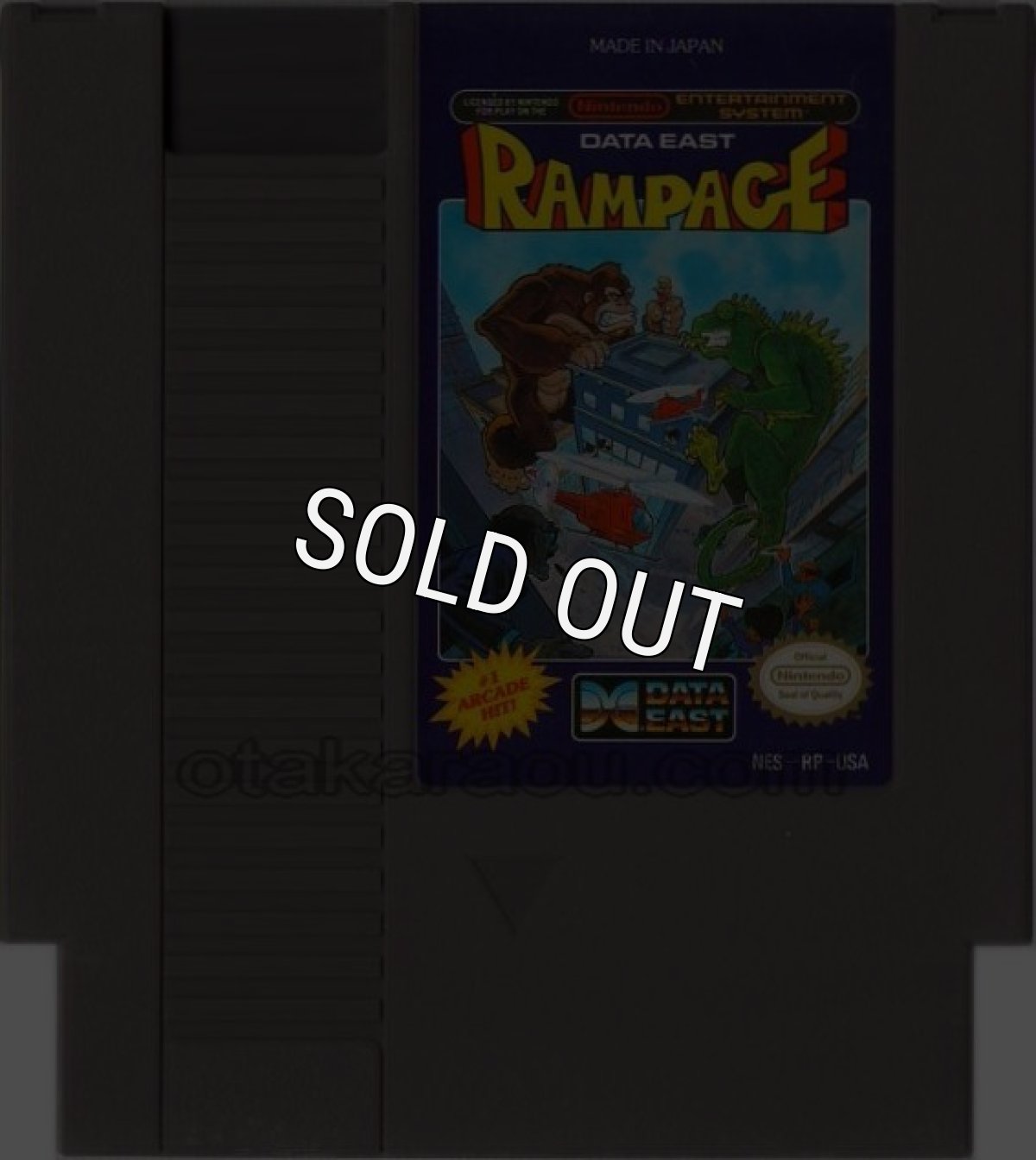 NESソフト 販売 RAMPAGE