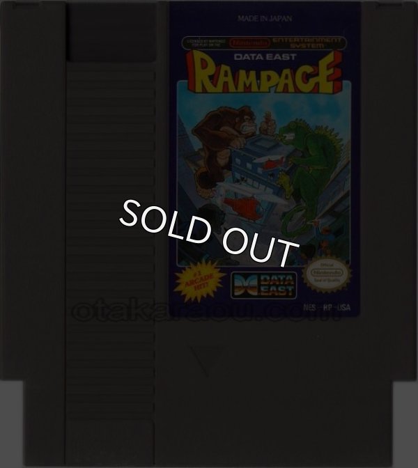 NESソフト 販売 RAMPAGE