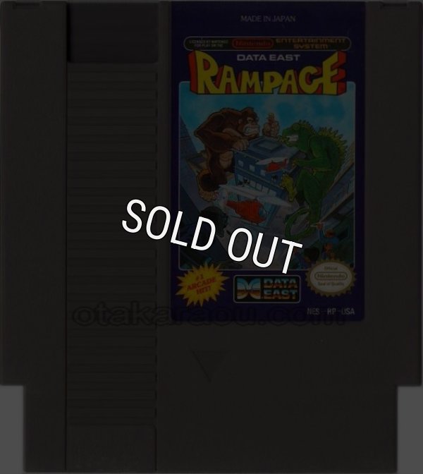 NESソフト 販売 RAMPAGE