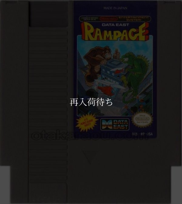 NESソフト 販売 RAMPAGE