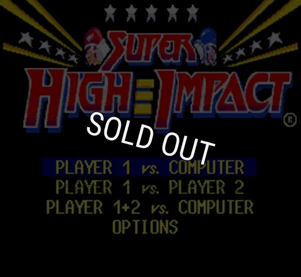 スーパーファミコンソフト画像 スーパーハイインパクト