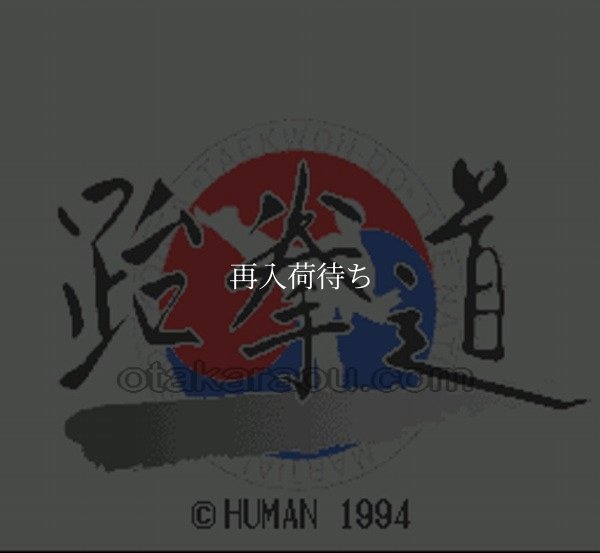 テコンドー スーパーファミコンソフト / 起動確認済み プレイ画面 / Taekwondo Super Famicom Game Gameplay Screenshot