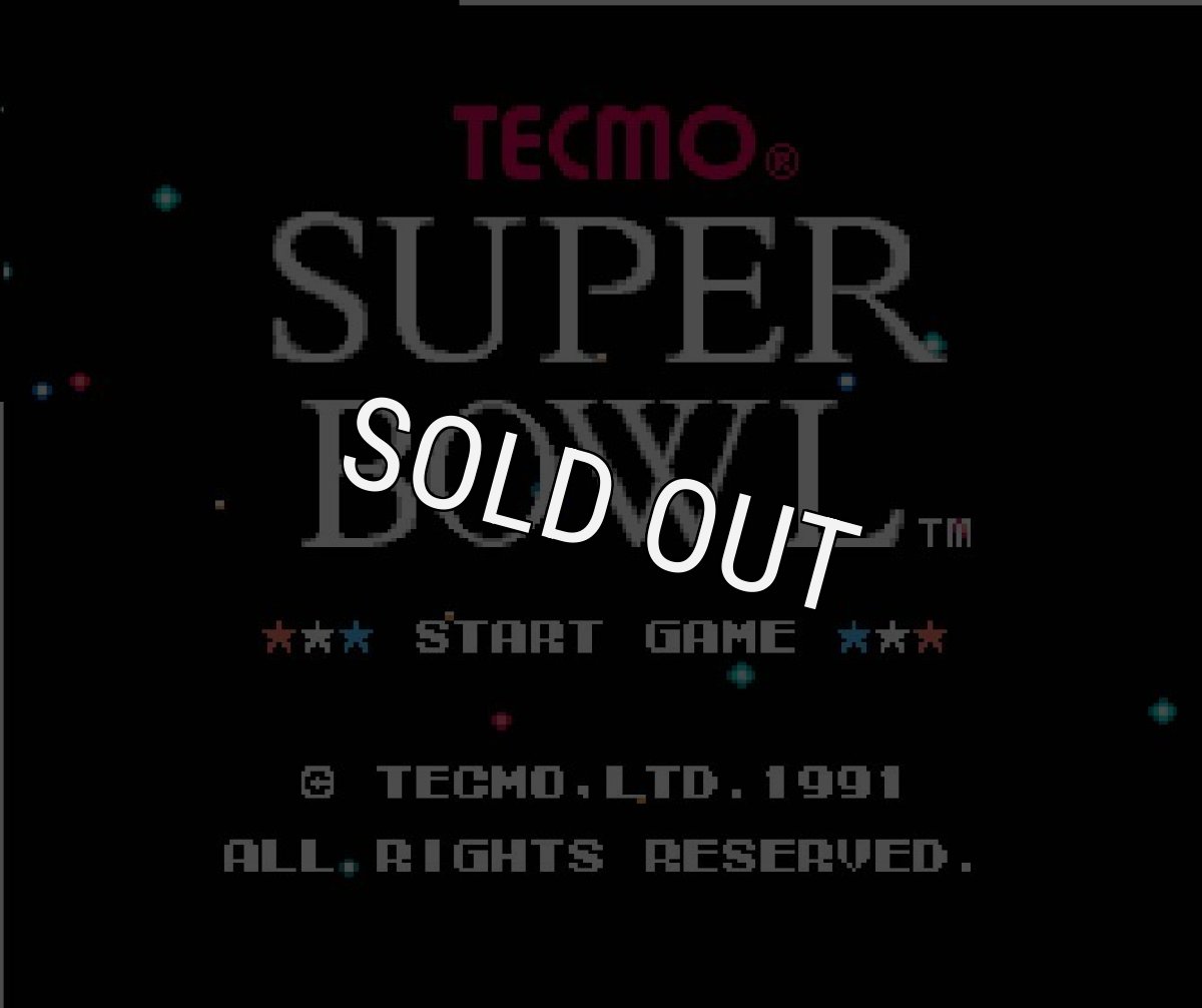 ファミコンソフト 名作 テクモスーパーボウル